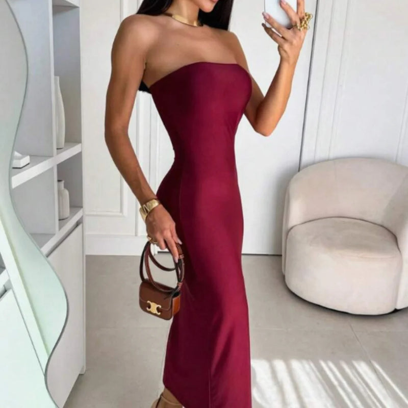 Vestido Midi de Verão Tricotado – Elegância e Sensualidade para Todas as Ocasiões! 🌞