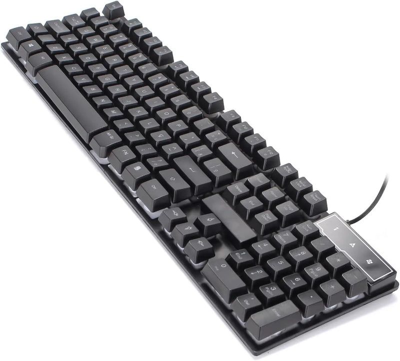 Teclado Gamer Semi Mecânico LED Luminoso ABNT2 – Domine o Jogo com Desempenho e Estilo! 🎮✨