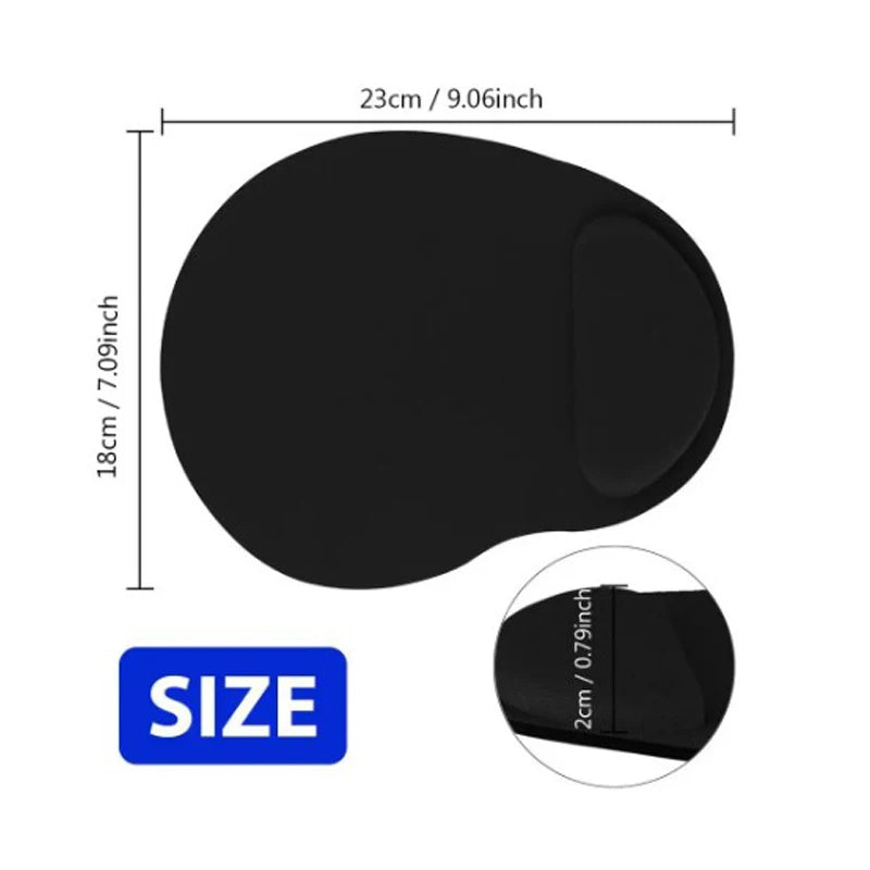 🌟 Apoio de Pulso Ergonômico para Mouse Pad - Conforto e Suporte para Longas Sessões de Jogo e Trabalho 🌟