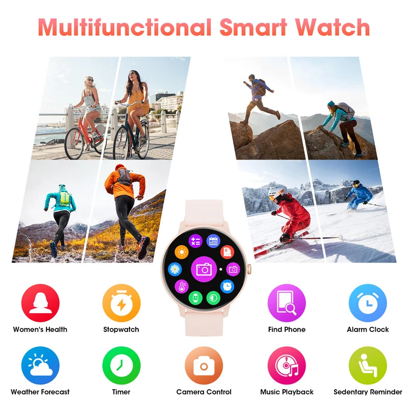 Smartwatch  2025 - Estilo, Tecnologia e Saúde no Seu Pulso!