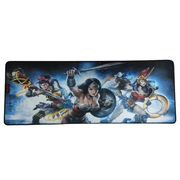 KP-S08 Mouse Pad Gigante Gamer Street Fighter-Borracha 300mm x 800mm x 3mm Design KNUP para Conforto e Precisão