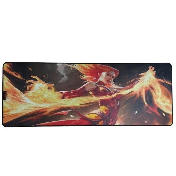 KP-S08 Mouse Pad Gigante Gamer Street Fighter-Borracha 300mm x 800mm x 3mm Design KNUP para Conforto e Precisão