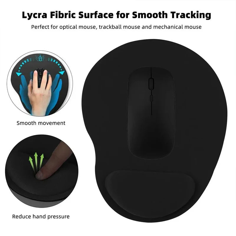 🌟 Apoio de Pulso Ergonômico para Mouse Pad - Conforto e Suporte para Longas Sessões de Jogo e Trabalho 🌟