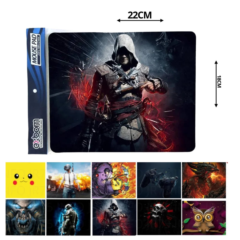 Mouse Pad Gamer Grande – Precisão, Conforto e Estilo para Seu Jogo! 🎮🖱️