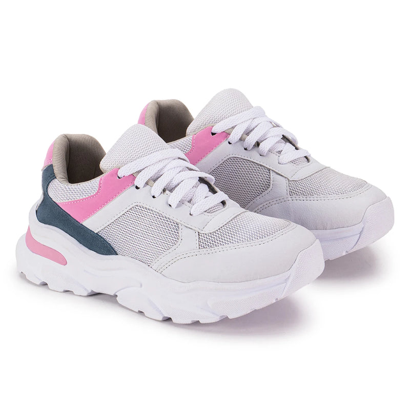 👟 Tênis Esportivo Feminino GuGi Cloe – Leveza, Conforto e Estilo!