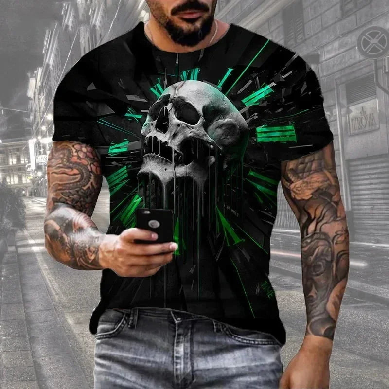 Camiseta Masculina Tankcorps – Estilo Casual, Confortável e Modernosized T-shirt