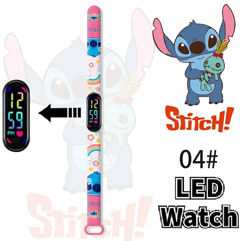 Oferta Especial e Edição Limitada - Relógios Digitais Disney Stitch & Sonic!