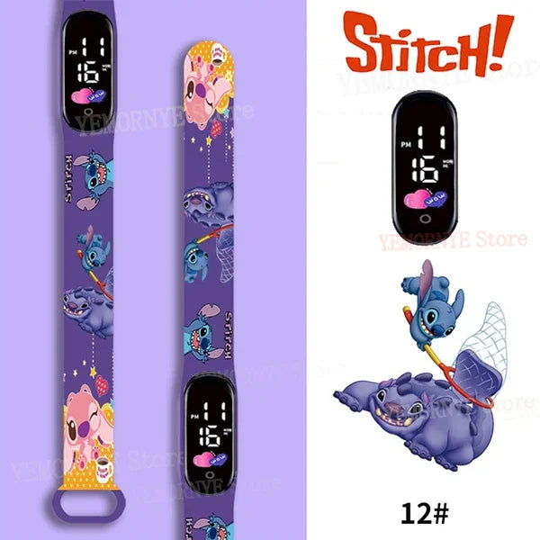 Relógio Digital Disney Stitch para Crianças – Diversão, Estilo e Tecnologia no Pulso - EDIÇÃO ESPECIAL