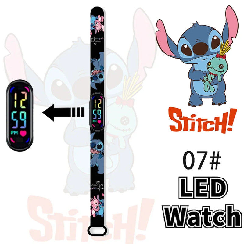 Oferta Especial e Edição Limitada - Relógios Digitais Disney Stitch & Sonic!