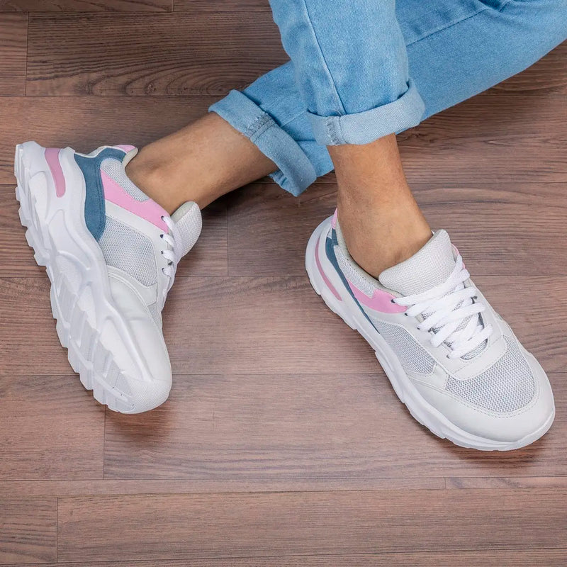 👟 Tênis Esportivo Feminino GuGi Cloe – Leveza, Conforto e Estilo!