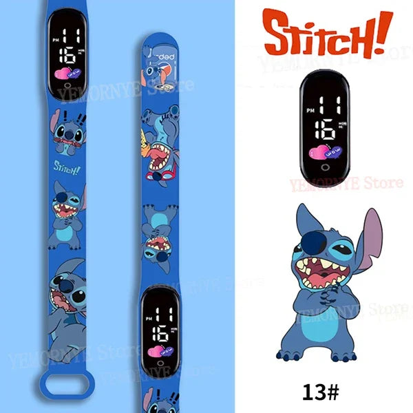 Relógio Digital Disney Stitch para Crianças – Diversão, Estilo e Tecnologia no Pulso - EDIÇÃO ESPECIAL