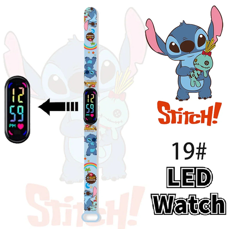 Oferta Especial e Edição Limitada - Relógios Digitais Disney Stitch & Sonic!