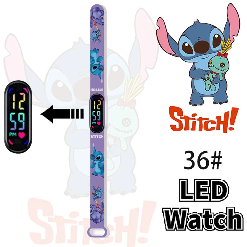 Oferta Especial e Edição Limitada - Relógios Digitais Disney Stitch & Sonic!