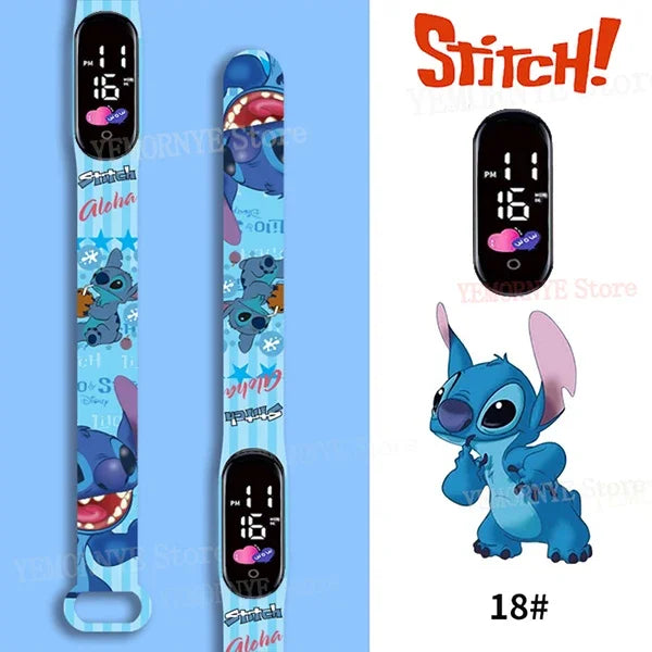 Relógio Digital Disney Stitch para Crianças – Diversão, Estilo e Tecnologia no Pulso - EDIÇÃO ESPECIAL