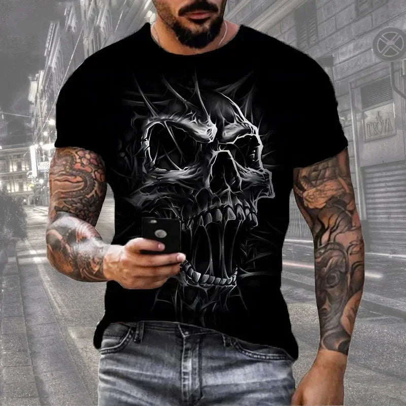 Camiseta Masculina Tankcorps – Estilo Casual, Confortável e Modernosized T-shirt