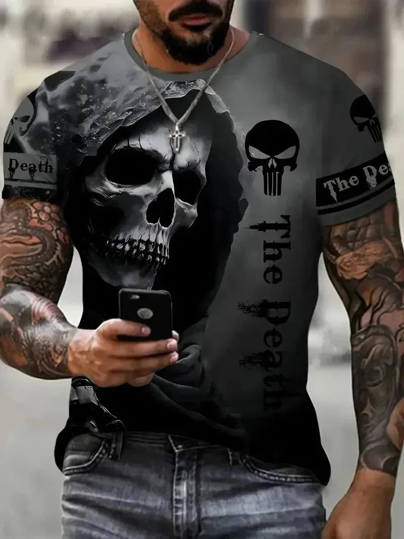 Camiseta Masculina Tankcorps – Estilo Casual, Confortável e Modernosized T-shirt