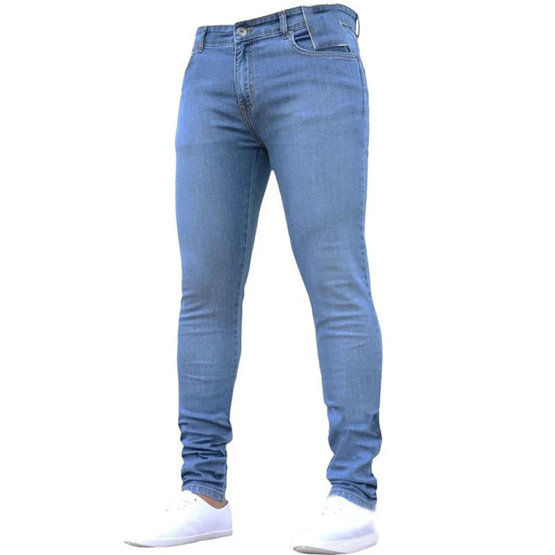 Calça Jeans Masculina Slim Fit Stretch – Estilo e Conforto Casual