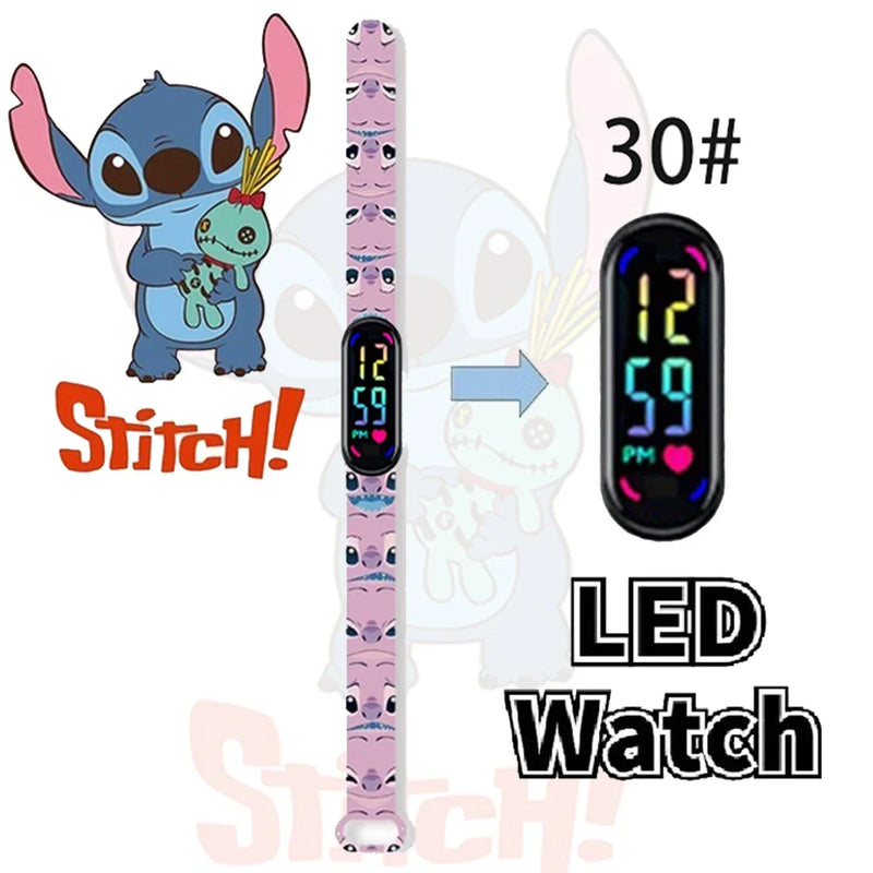 Oferta Especial e Edição Limitada - Relógios Digitais Disney Stitch & Sonic!