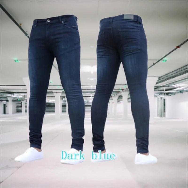 Calça Jeans Masculina Slim Fit Stretch – Estilo e Conforto Casual