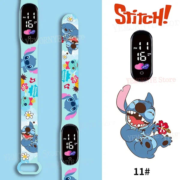 Relógio Digital Disney Stitch para Crianças – Diversão, Estilo e Tecnologia no Pulso - EDIÇÃO ESPECIAL