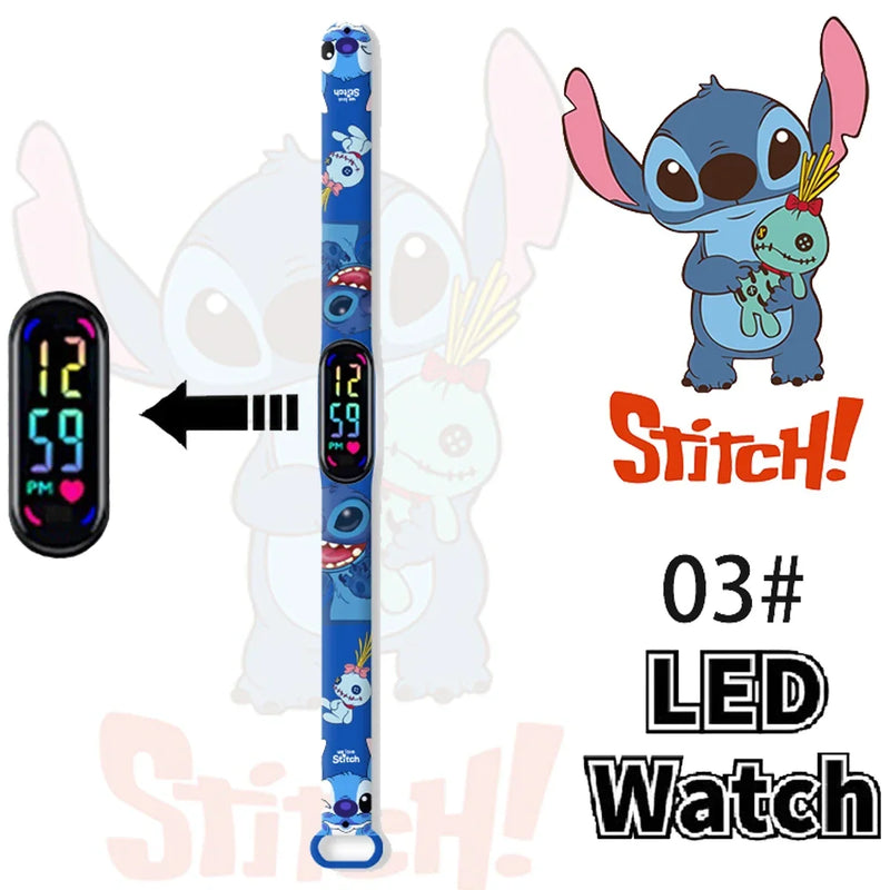 Oferta Especial e Edição Limitada - Relógios Digitais Disney Stitch & Sonic!