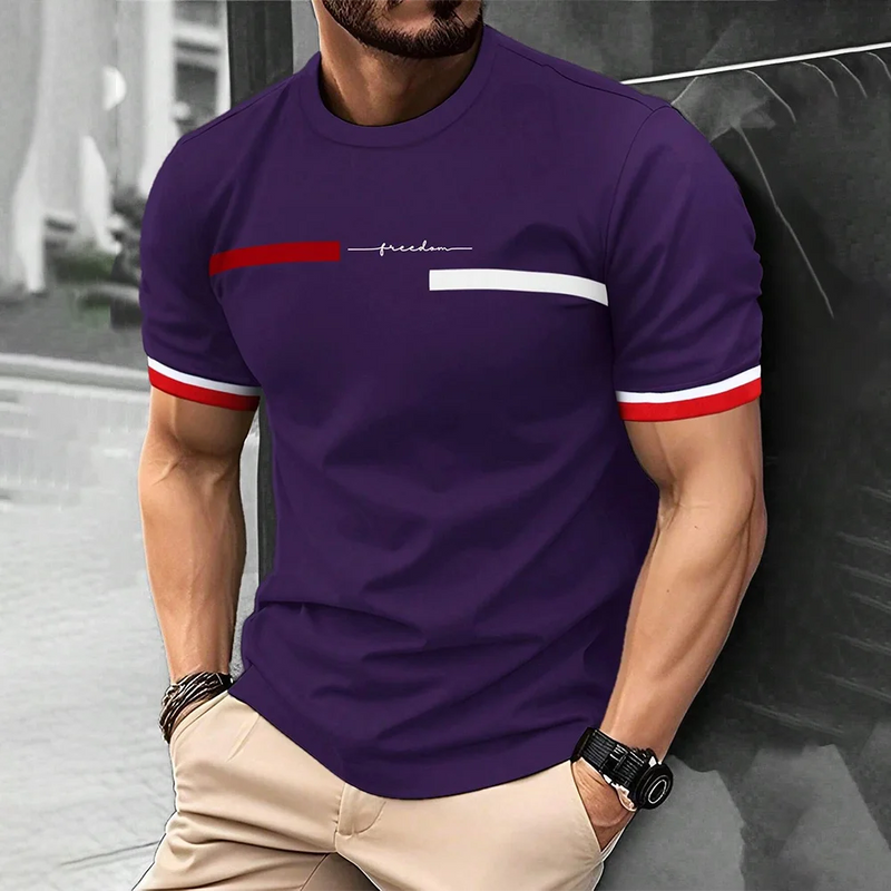 Camiseta Masculina Streetwear 2024 – Estilo Casual e Oversized