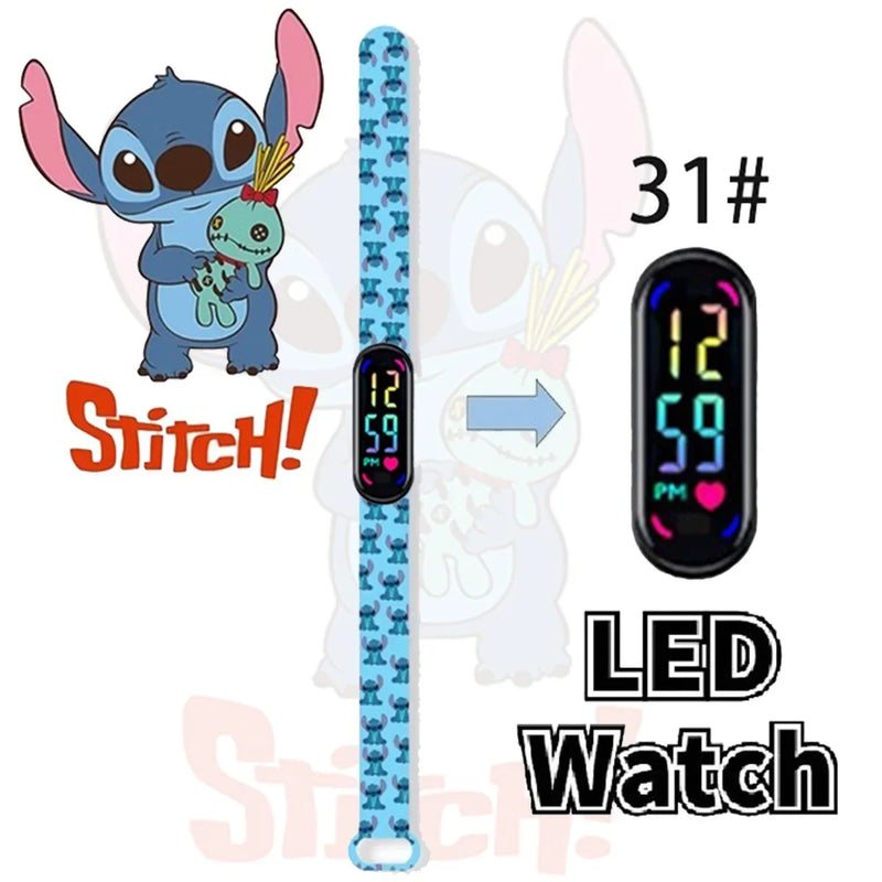 Oferta Especial e Edição Limitada - Relógios Digitais Disney Stitch & Sonic!