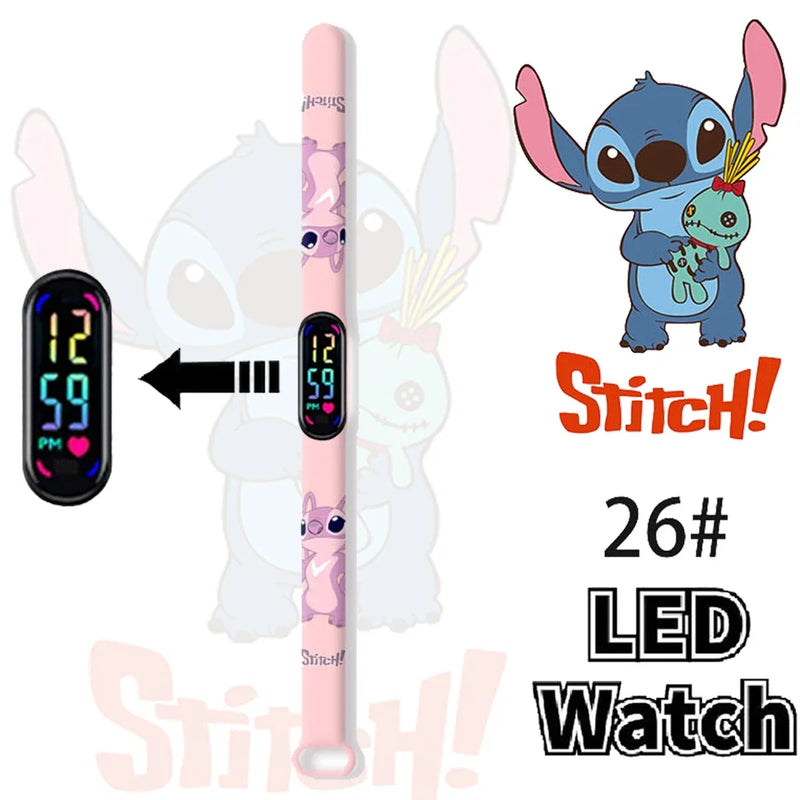 Oferta Especial e Edição Limitada - Relógios Digitais Disney Stitch & Sonic!