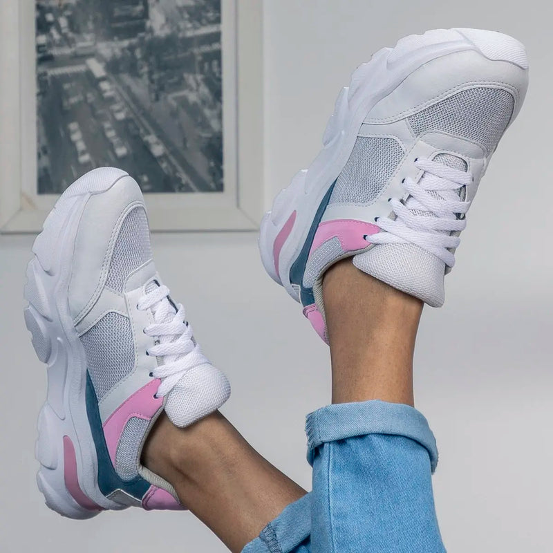 👟 Tênis Esportivo Feminino GuGi Cloe – Leveza, Conforto e Estilo!