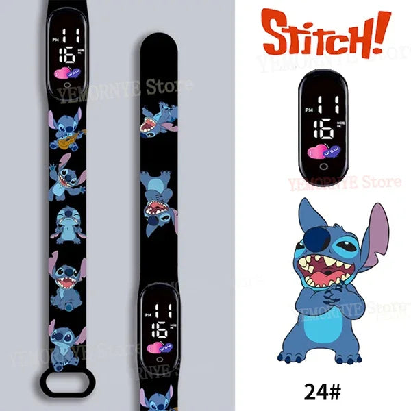 Relógio Digital Disney Stitch para Crianças – Diversão, Estilo e Tecnologia no Pulso - EDIÇÃO ESPECIAL