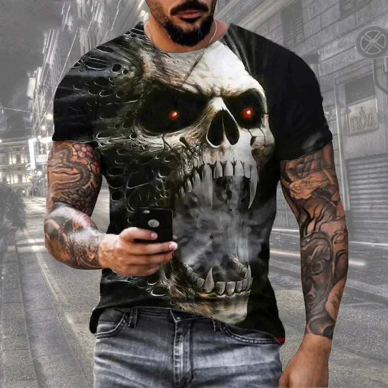 Camiseta Masculina Tankcorps – Estilo Casual, Confortável e Modernosized T-shirt