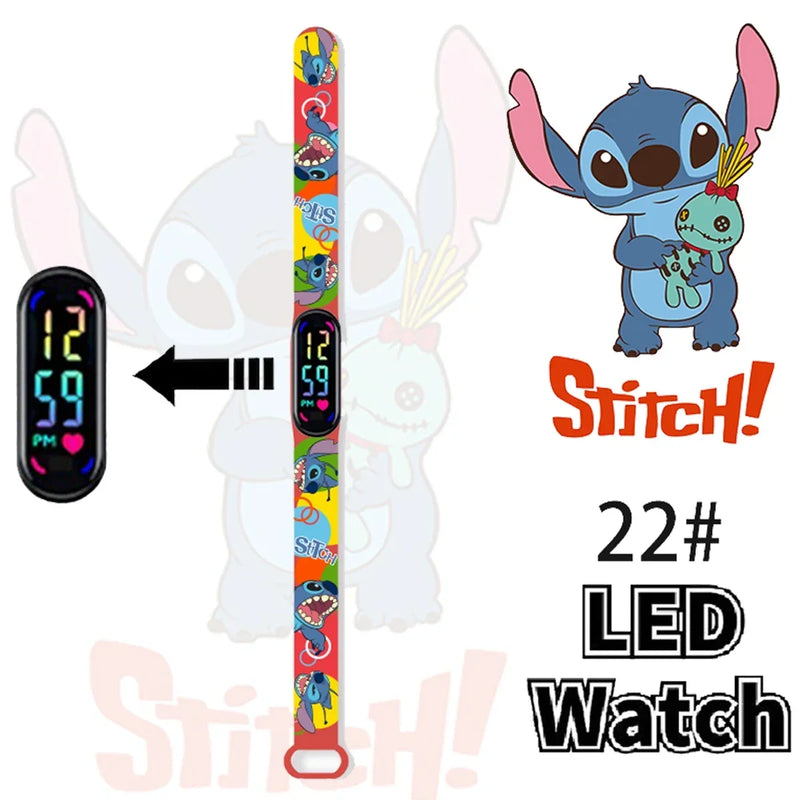 Oferta Especial e Edição Limitada - Relógios Digitais Disney Stitch & Sonic!