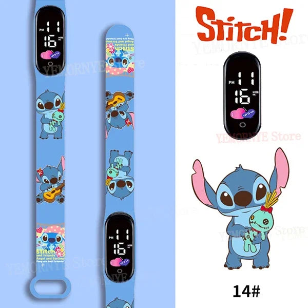 Relógio Digital Disney Stitch para Crianças – Diversão, Estilo e Tecnologia no Pulso - EDIÇÃO ESPECIAL