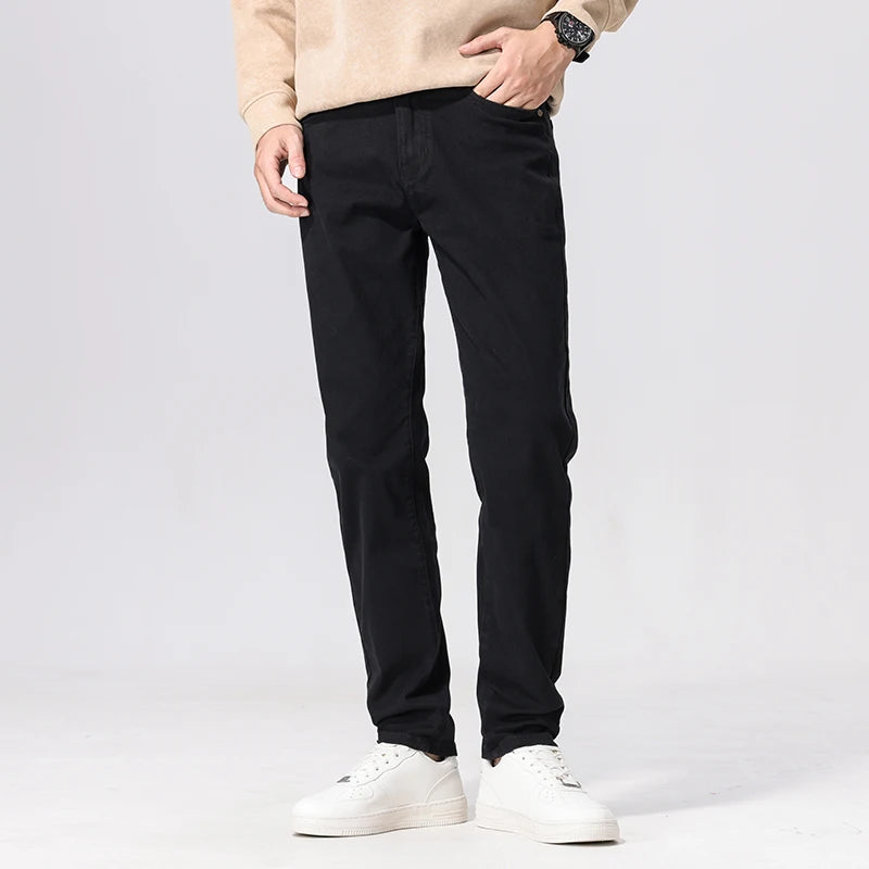 Calça Jeans Masculina HIQOR – Estilo e Conforto para o Dia a Dia