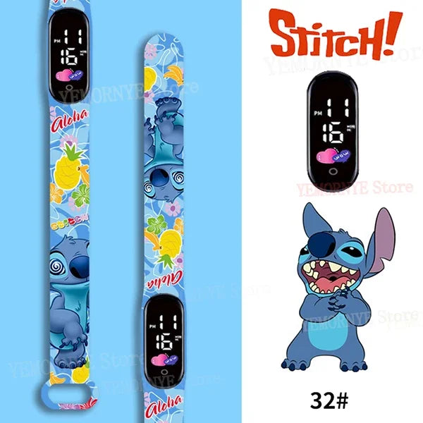 Relógio Digital Disney Stitch para Crianças – Diversão, Estilo e Tecnologia no Pulso - EDIÇÃO ESPECIAL