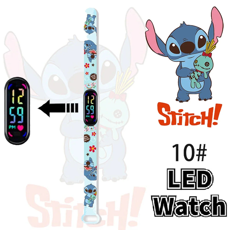 Oferta Especial e Edição Limitada - Relógios Digitais Disney Stitch & Sonic!