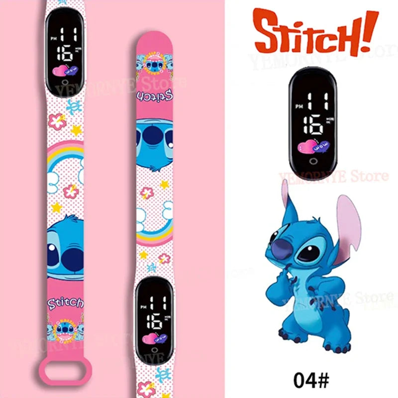 Relógio Digital Disney Stitch para Crianças – Diversão, Estilo e Tecnologia no Pulso - EDIÇÃO ESPECIAL