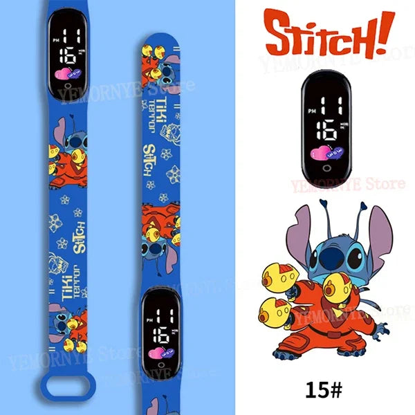 Relógio Digital Disney Stitch para Crianças – Diversão, Estilo e Tecnologia no Pulso - EDIÇÃO ESPECIAL