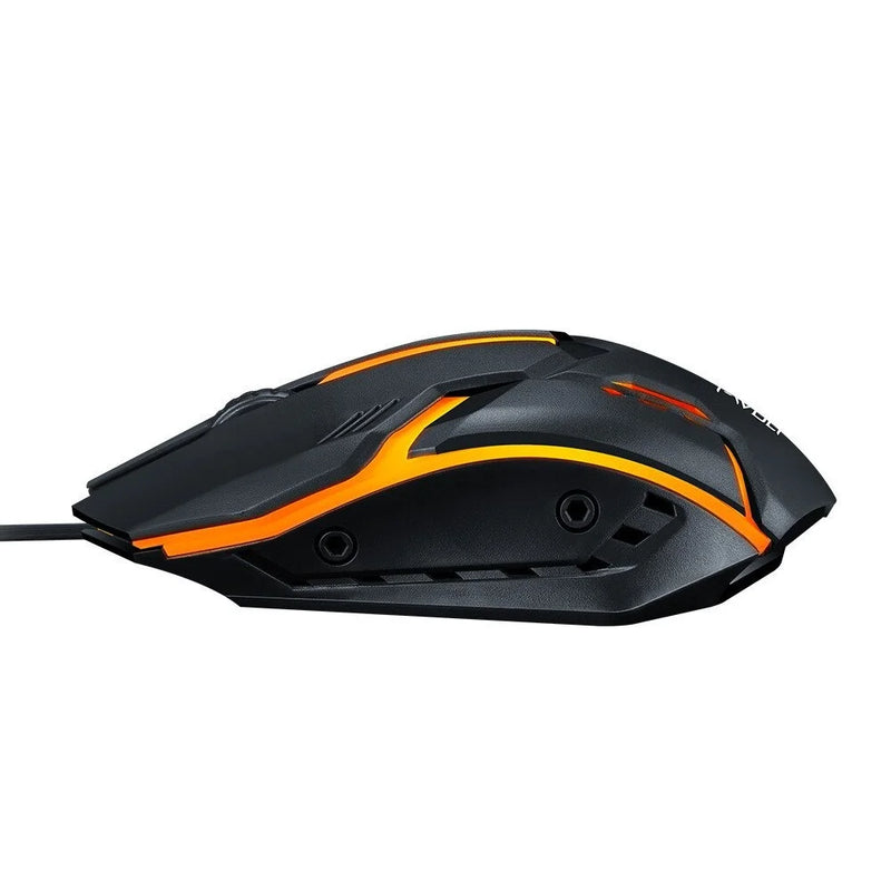 ALFA Mouse Gamer USB 3200DPI LED RGB com Fio – Precisão e Estilo para Seu Jogo! 🎮✨