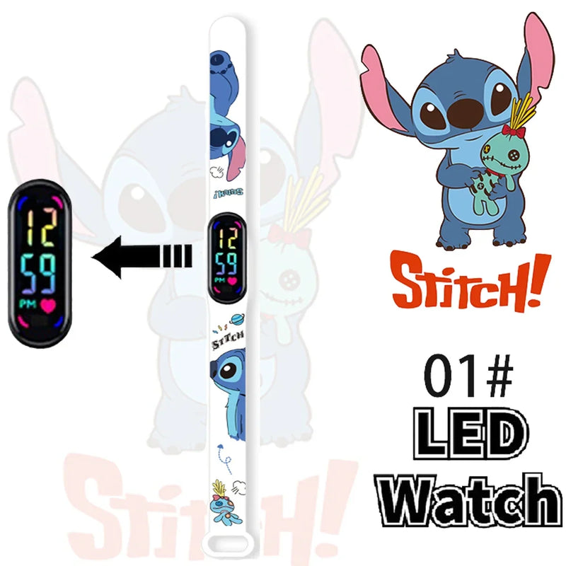 Oferta Especial e Edição Limitada - Relógios Digitais Disney Stitch & Sonic!