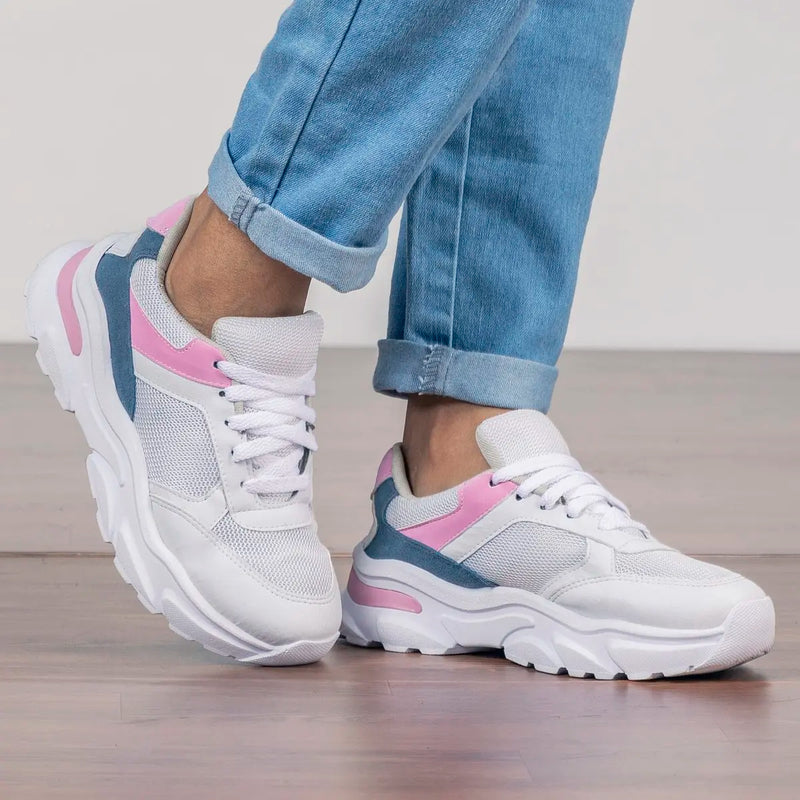 👟 Tênis Esportivo Feminino GuGi Cloe – Leveza, Conforto e Estilo!