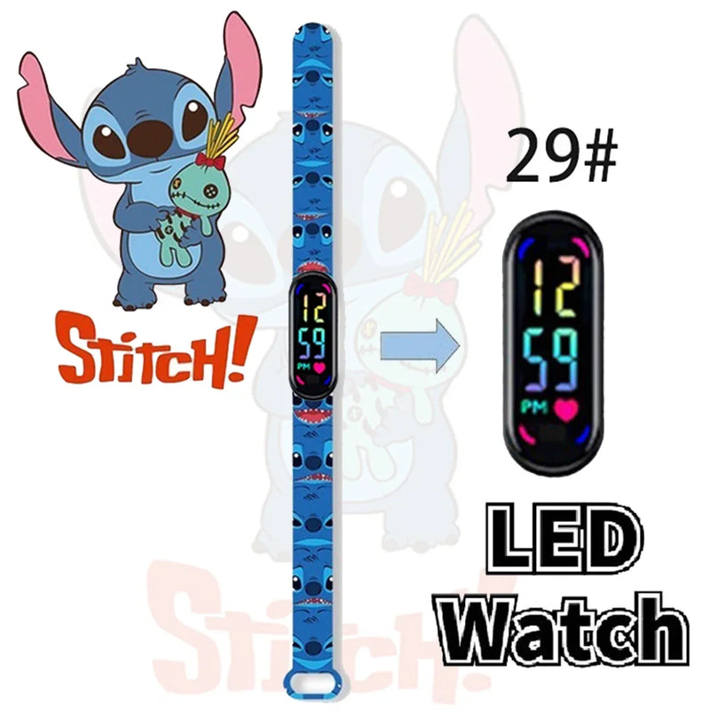 Oferta Especial e Edição Limitada - Relógios Digitais Disney Stitch & Sonic!