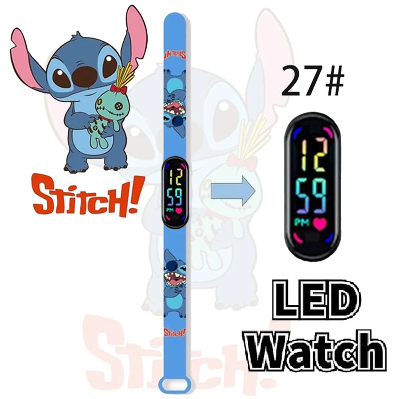 Oferta Especial e Edição Limitada - Relógios Digitais Disney Stitch & Sonic!