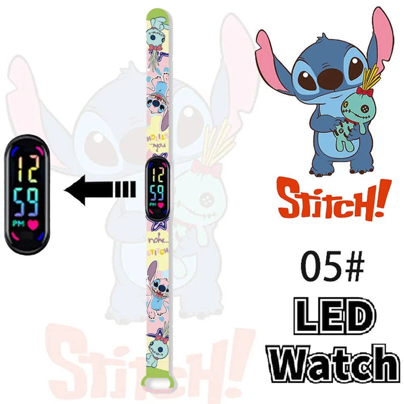 Oferta Especial e Edição Limitada - Relógios Digitais Disney Stitch & Sonic!