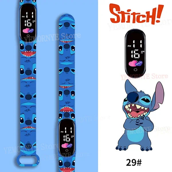 Relógio Digital Disney Stitch para Crianças – Diversão, Estilo e Tecnologia no Pulso - EDIÇÃO ESPECIAL