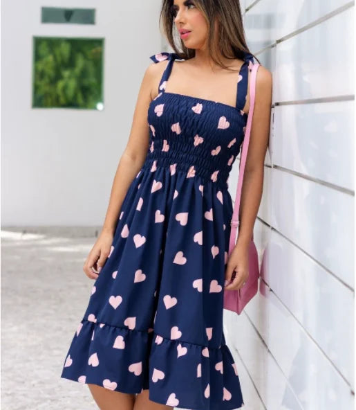 Vestido de Verão em Viscose Estampado – Leveza e Estilo para os Dias Quentes! ☀️