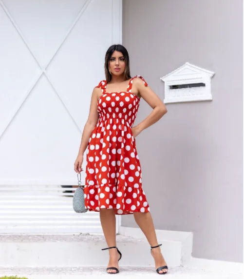 Vestido de Verão em Viscose Estampado – Leveza e Estilo para os Dias Quentes! ☀️