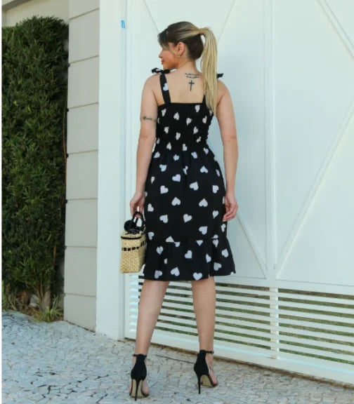 Vestido de Verão em Viscose Estampado – Leveza e Estilo para os Dias Quentes! ☀️